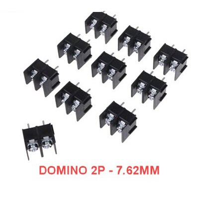 25 CÁI LINH KIỆN Cầu Đấu dây Domino CON 2 CON 3 KF7.62-2P 7.62mm KF7.62-3P 7.62mm