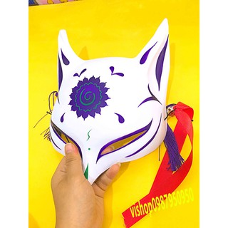 mặt nạ cáo hồ ly anime hóa trang - mặt nạ hàng đẹp mã KAT68 Yg51