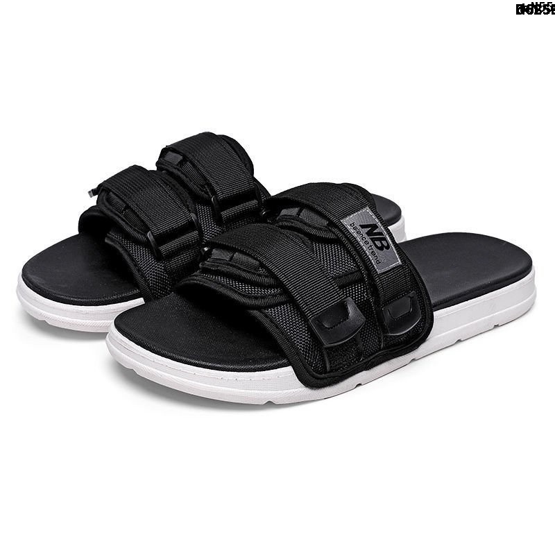Dép New Balance Thời Trang Thường Ngày Cho Nam Và Nữ Mang Trong Cửa Hàng / Đi Biển / Chơi Thể Thao / Cặp Đôi Hình Cờ NB Ship