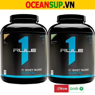 Rule 1 Blend Sữa Tăng Cơ Hydrolyzed + Whey Isolate + Whey Concentrate 5lbs 68 lần dùng - Whey Protein Blend