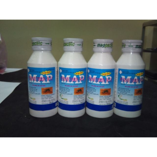 Thuốc diệt muỗi và diệt côn trùng Map permethrin 50EC Anh Quốc 100ml -Hàng Mới