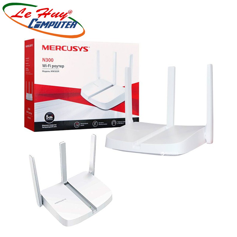 Router Wifi Chuẩn N Mercusys MW305R-300Mbps
