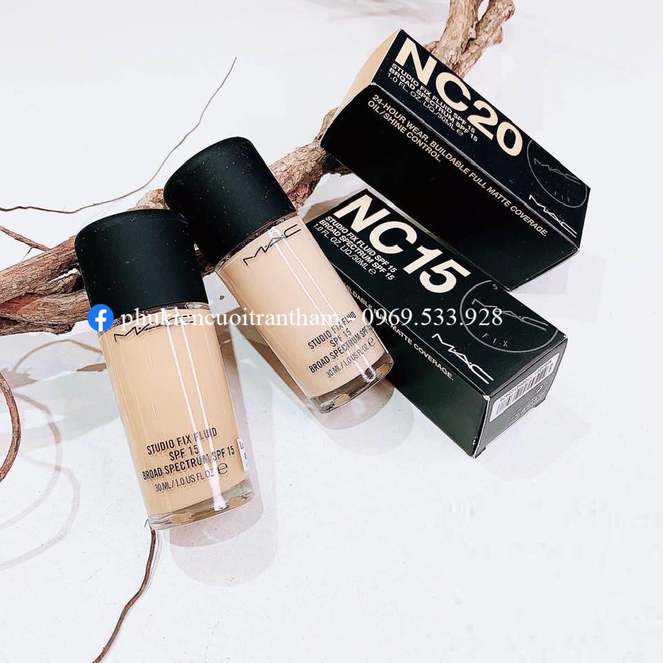 Kem nền MAC Studio Fix Fluid Foundation SPF 15 Chính Hãng