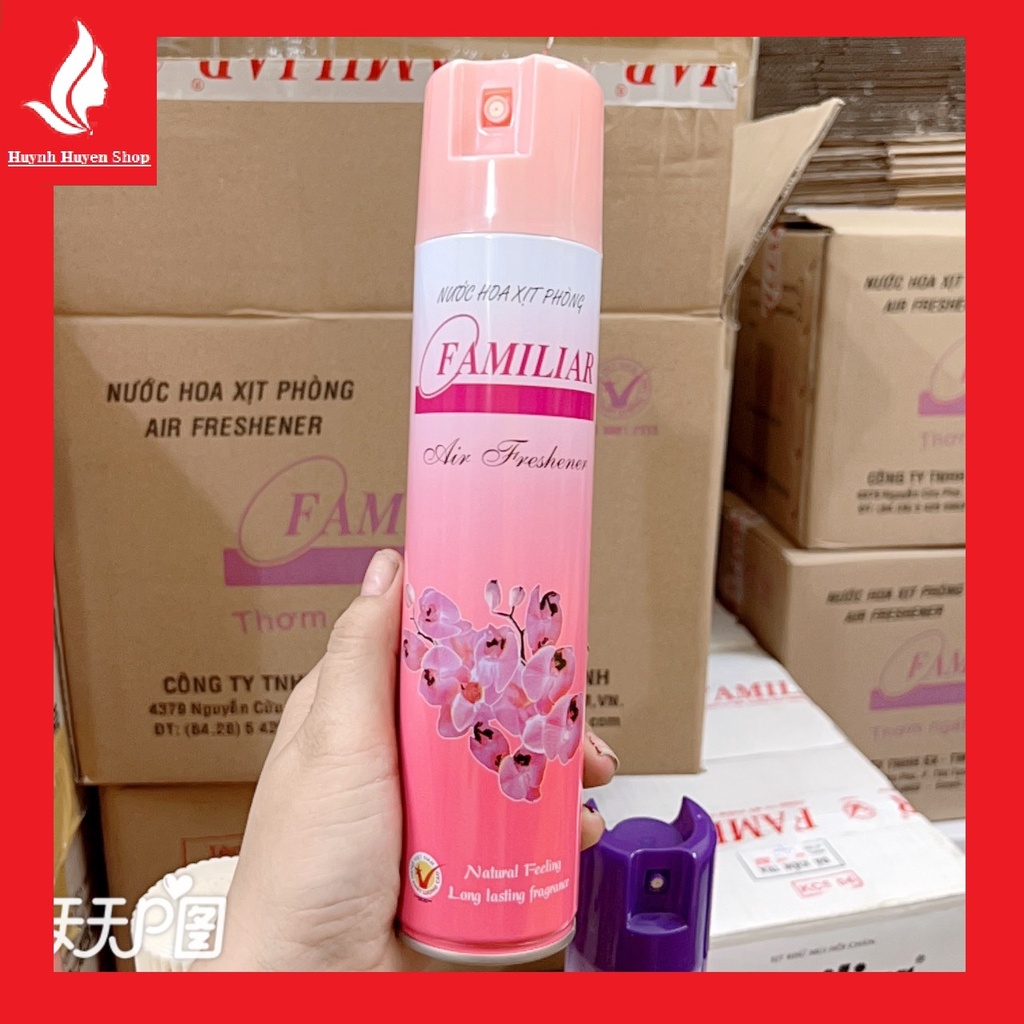 Nước hoa xịt phòng Familiar siêu thơm mát mẫu mới nhất chai 250ml