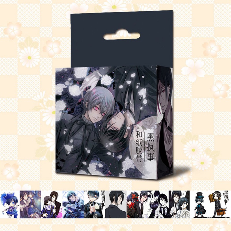 Lanfy1 Cuộn băng dán trang trí in hình nhân vật Anime Tokyo Ghoul