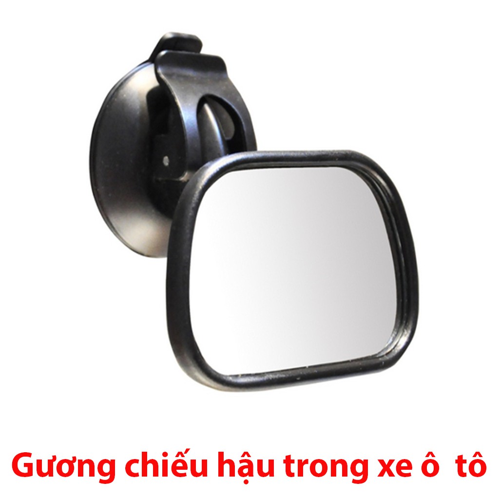 Gương chiếu hậu lắp thêm trong xe ô tô