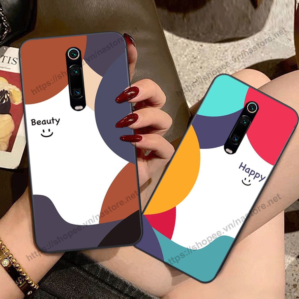 Ốp lưng Xiaomi Redmi K20 / K20 PRO / MI 9T / K30 / K30 5G mặt cười, họa tiết caro đơn giản đẹp cute