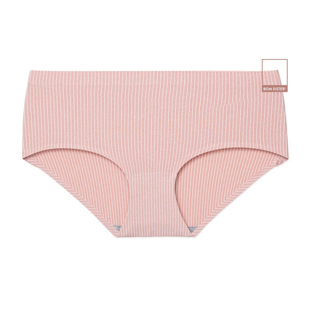 Quần lót su đúc ép viền hoạ tiết sọc BOM SISTER Q1225 | BigBuy360 - bigbuy360.vn