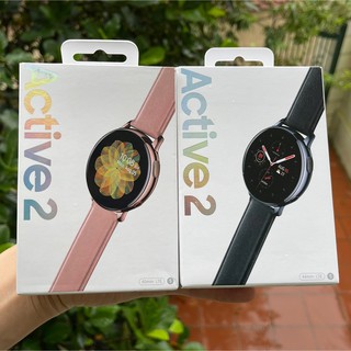 Đồng Hồ Samsung Galaxy Watch Active 2 GPS 40mm,44mm  viền thép - Hàng chính hãng