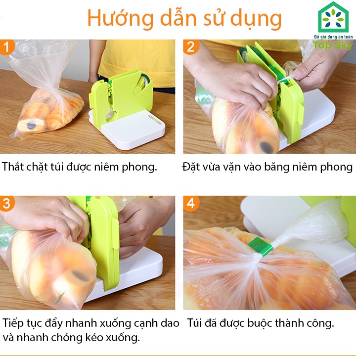 MÁY BUỘC MIỆNG TÚI, DỤNG CỤ BUỘC MIỆNG TÚI SEALABAG