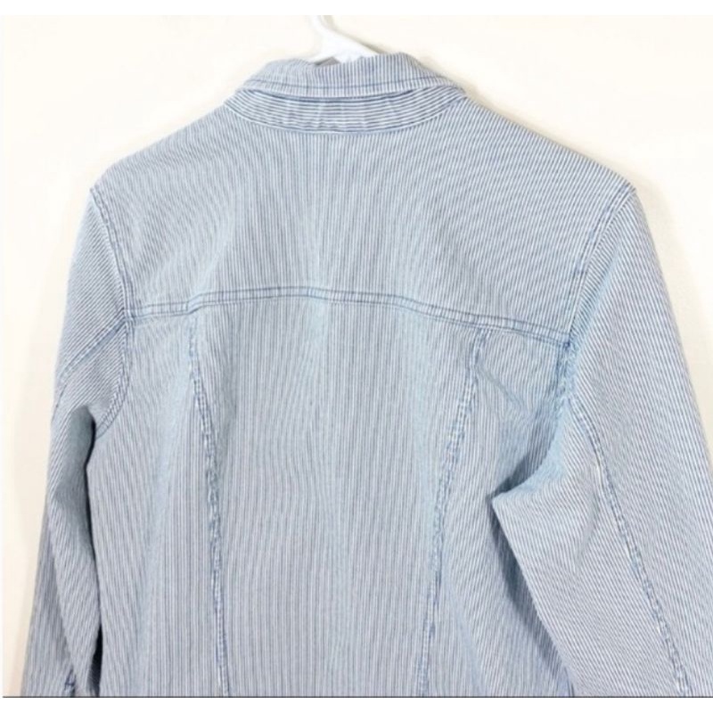 Áo khoác jean sọc