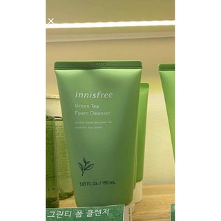 Sữa rửa mặt trà xanh innisfree green tea cleansing foam