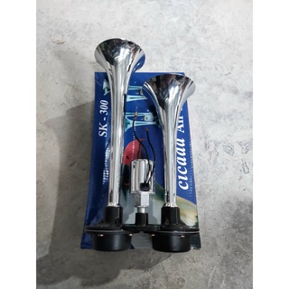 Sản phẩm gia đình làm- còi hơi 2 loa 12v 24v con cú