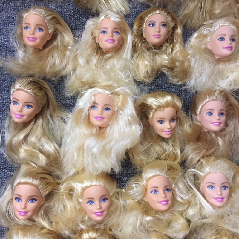 B7A-Head đầu búp bê barbie XINH