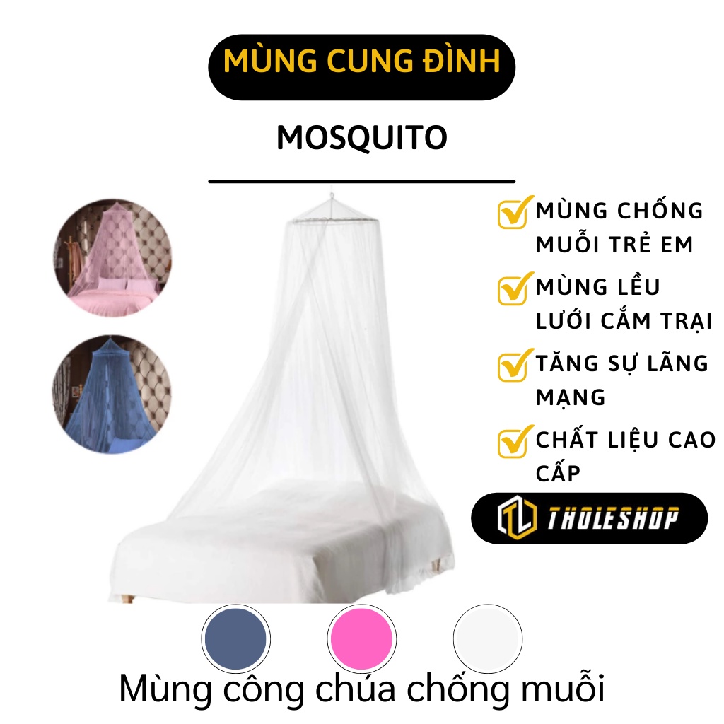 Mùng Công Chúa - Mùng Chống Muỗi Phong Cách Cung Đình Sang Trọng Và Đẹp Mắt 3853