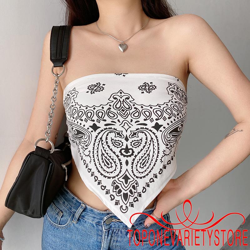 [Mã FAMAYWA giảm 10K đơn 50K] Áo ống họa tiết hoa gợi cảm cho nữ | BigBuy360 - bigbuy360.vn