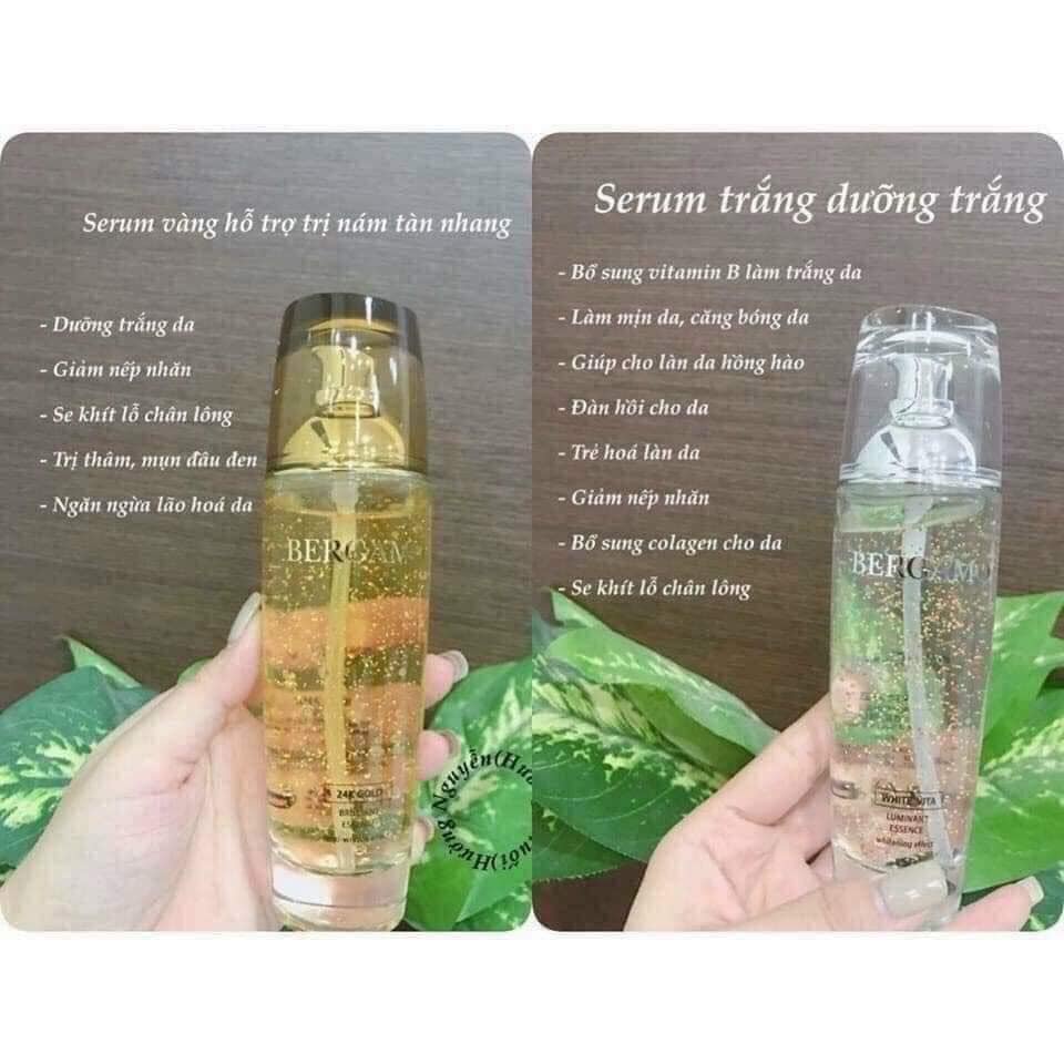 ☘️SERUM BEGAMO VÀNG vs Trắng HÀN QUỐC ☘️