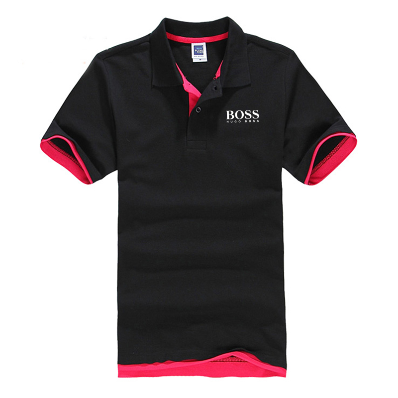 Hugo Boss áo polo Ngắn Tay Thời Trang Dành Cho Nam