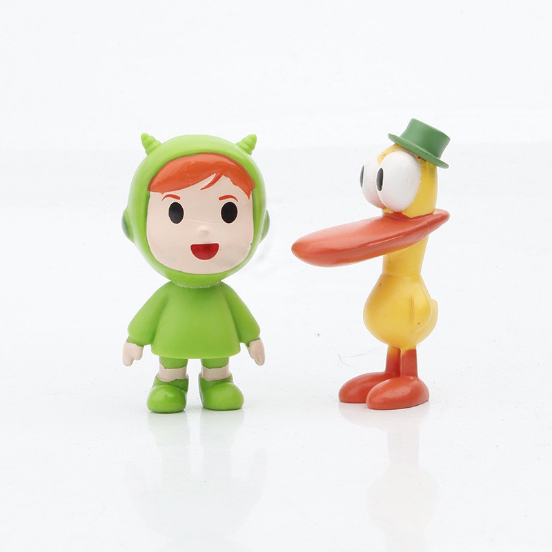 Set 7 Mô Hình Đồ Chơi Nhân Vật Phim Hoạt Hình Pocoyo Bằng Pvc