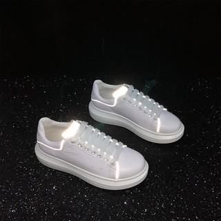 Giày Sneaker MCQ Phản Quang Dây Lụa Cao Cấp Full Box Full Bill