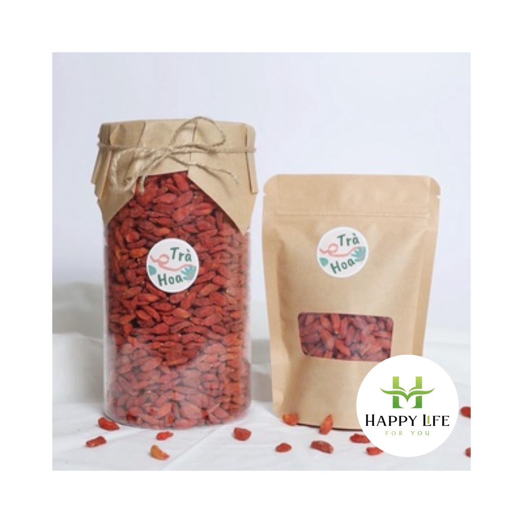 Kỷ tử đỏ (câu kỷ tử) khô hữu cơ cao cấp - Happy Life for You