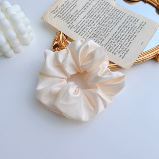 Dây Cột Tóc Màu Trơn Phong Cách Retro Hàn Quốc
