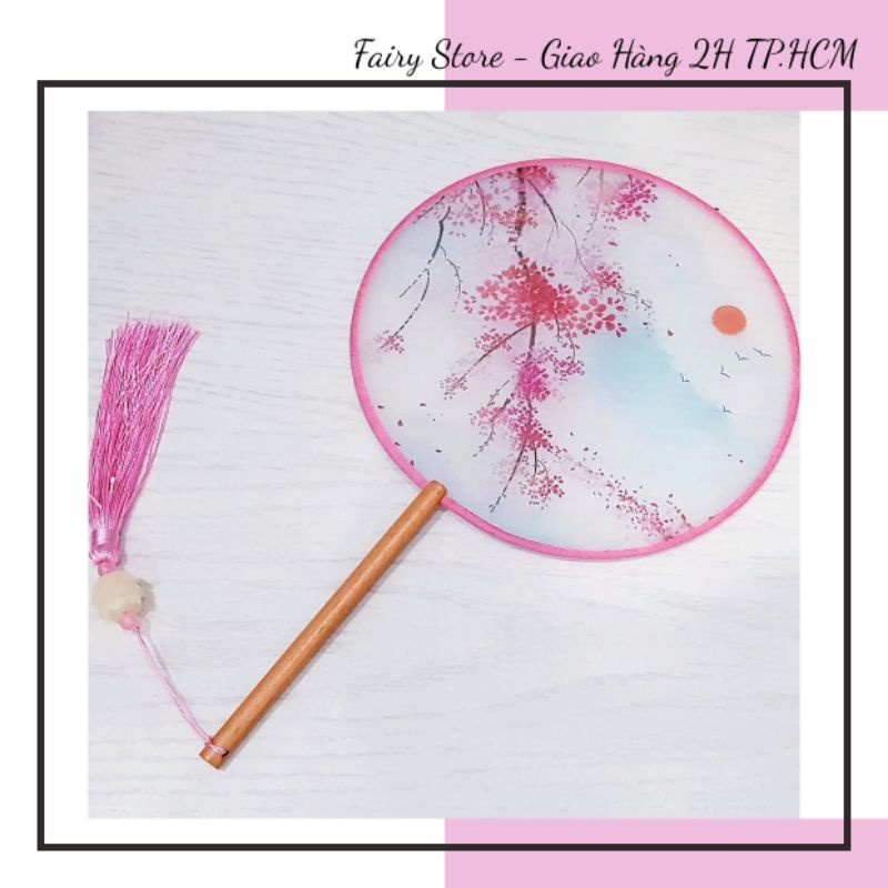 Quạt Tròn Cổ Trang