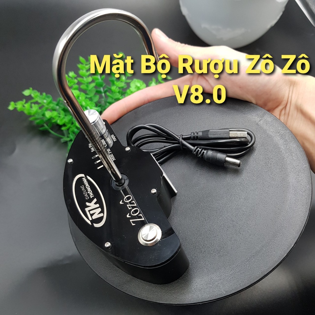 [Bản V8.0] Bình Rót Rượu Tự Động Zô Zô Vui Vẻ Giao Diện Mới Sang Trọng Hiện Đại