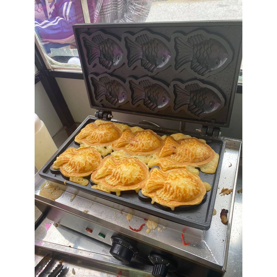 Máy làm bánh cá điện TAIYAKI