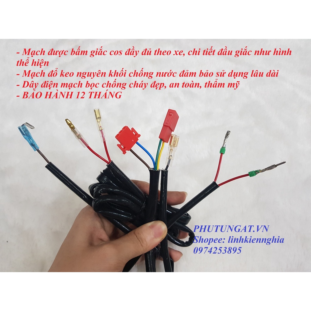 Mạch Tắt Đèn Tắt Máy Tạm Thời Cho Xe Winner X Sử Dụng Trên Nút Đề Zin Của Xe Bảo hành 12 tháng