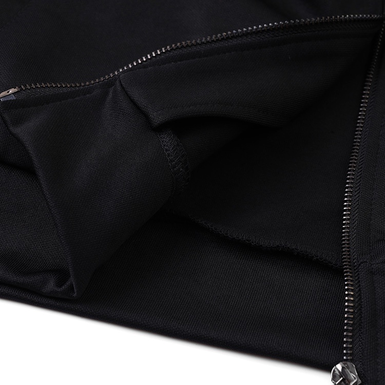 Áo Khoác Cotton Phối Dây Kéo Thời Trang Cho Nam Nữ