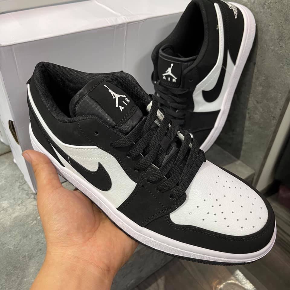 Giày 𝐉𝐨𝐫𝐝𝐚𝐧 1 low panda đen trắng nam nữ, Giày thể thao sneaker JD1 panda bản đẹp cổ thấp basic full box bill | BigBuy360 - bigbuy360.vn