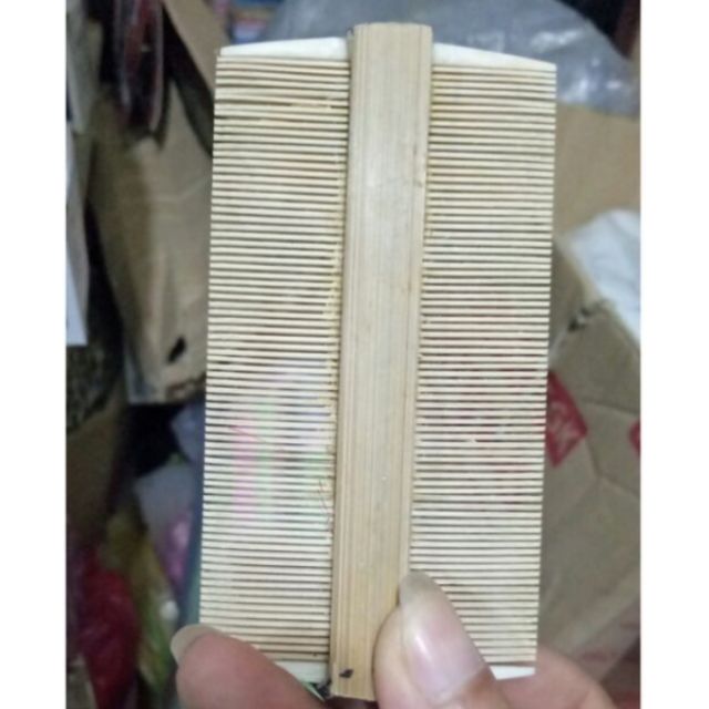 Lược bí gỗ