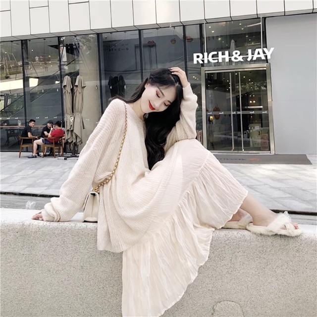 Váy Công Chúa Thu Đông Order ( Ảnh Thật 100% )