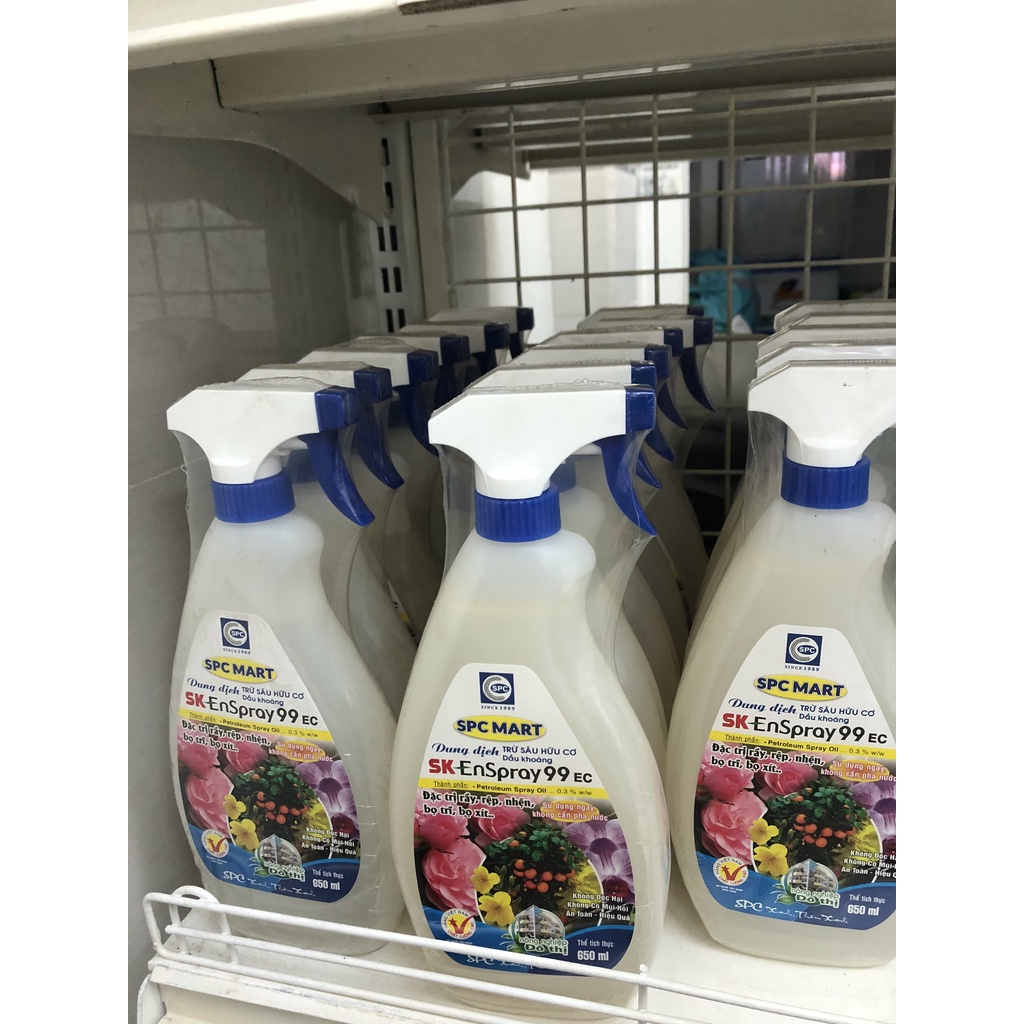 Dung dịch pha sẵn tiện lợi trừ côn trùng trên mọi cây trồng chai 650ml SK