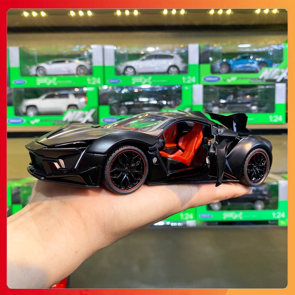 Mô hình xe Lykan Hypersport tỉ lệ 1:24 hãng Hengteng