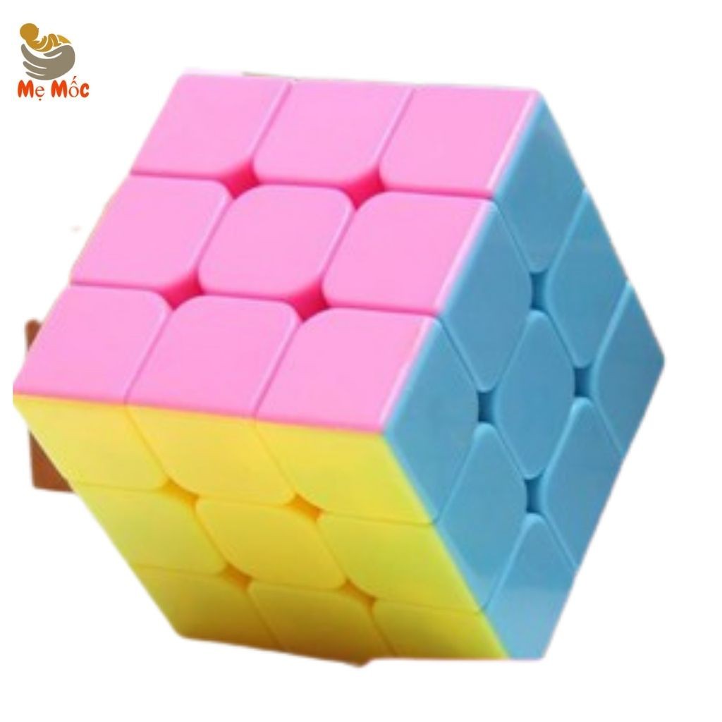 Khối Rubic - Rubik Sắc Màu - Đồ Chơi Giải Trí Siêu Trí Tuệ Cho Bé - Kích Thích Não Bộ Thông Minh [Shop Mẹ Mốc]