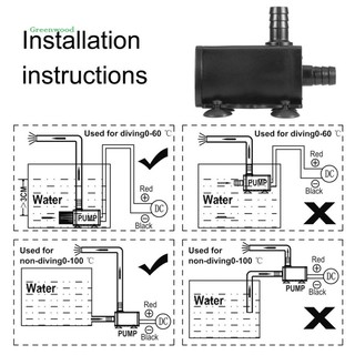 Máy bơm chìm mini DC5V sử dụng cổng USB cho bể cá