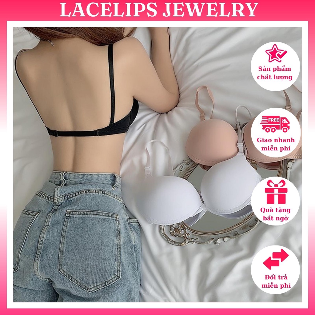 Áo lót ngực đệm mỏng cài phía trước đẩy ngực, tôn dáng