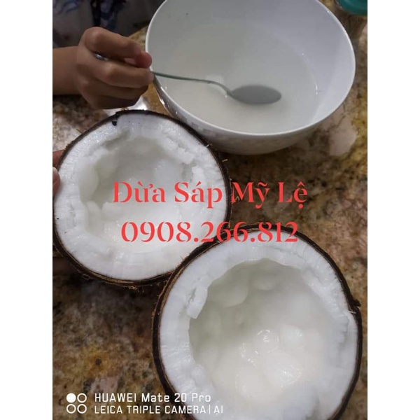Dừa Sáp lỏng sêu to 89k trái 2ký