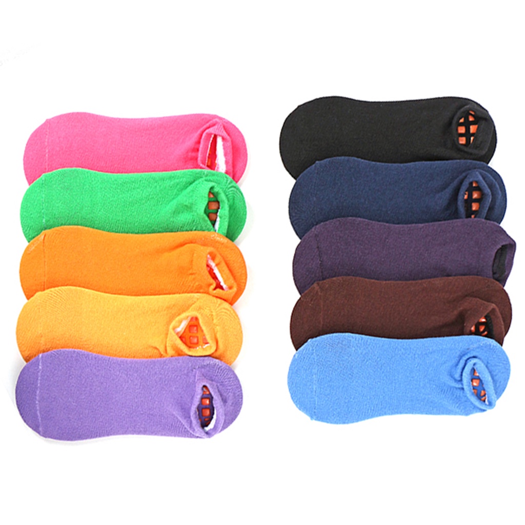 Đôi vớ cotton chống trượt tiện lợi dành cho tập yoga