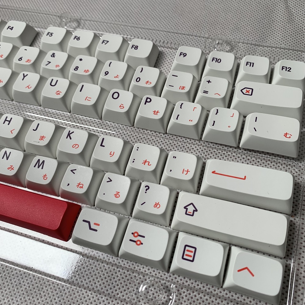 Kon Momo Keycap Mechanical Keyboard Keycaps XDA Profile PBT Sublimation 126 Keys Support 61/64/68/78/84/87/96/980/108