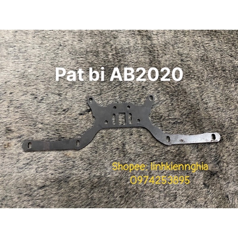 Pát Sắt bi cầu AB 2016-2020_ pat lắp bi đôi Airblade 2016 đen 2020