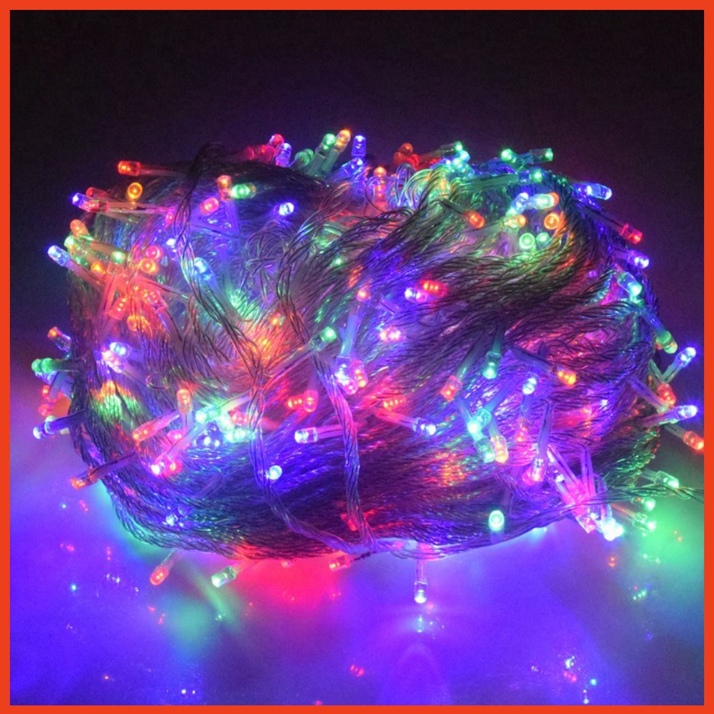 DÂY ĐÈN LED CHỚP NHÁY NHIỀU MÀU DÀI 7.5M 50 BÓNG | BigBuy360 - bigbuy360.vn