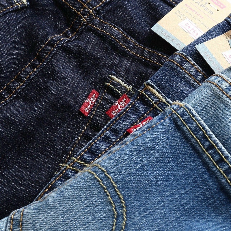 Quần Short Jean Nam levi.s 2 màu thời trang cambodia- jean co giản Hải An Jeans