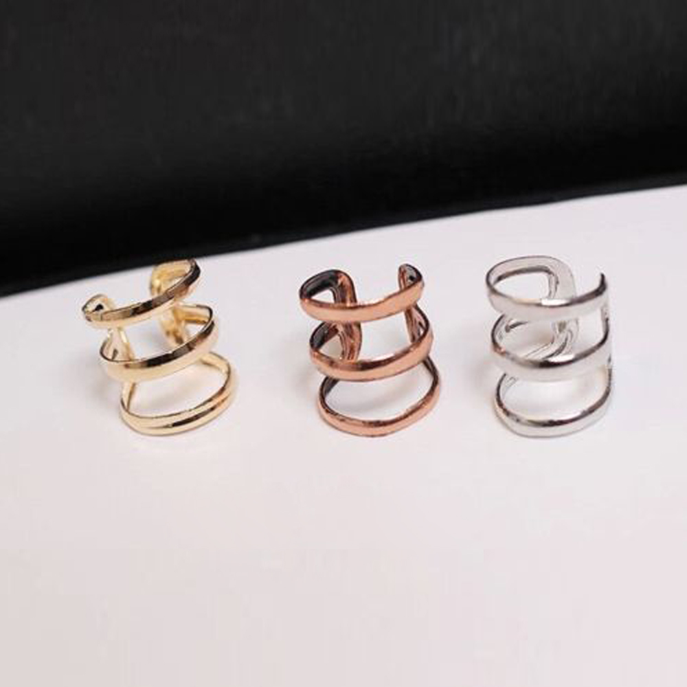 Set 2 Khuyên Vành Tai Thời Trang Cá Tính Dành Cho Cả Nam Và Nữ