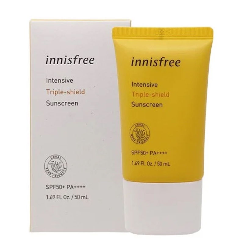 kem chống nắng INNISFREE triple care 50ml