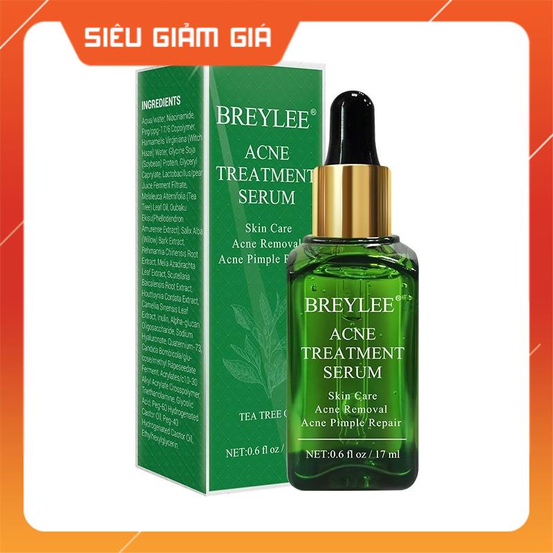 Tinh Chất Hỗ Trợ Giảm Mụn BREYLEE Từ Cây Trà Hiệu Quả 17ml