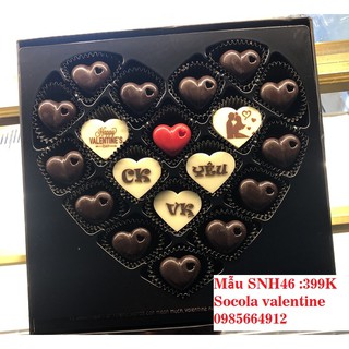 Không đẹp, không ngon hoàn tiền- Socola valentine cao cấp