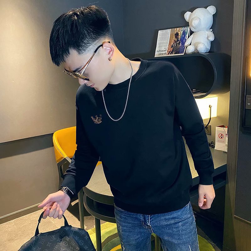 Áo Thu Đông Nam Dài Tay, Áo Nỉ Nam Chất Poly Mềm Mịn Co Dãn Cổ Tròn In 3D- MÃ TD50